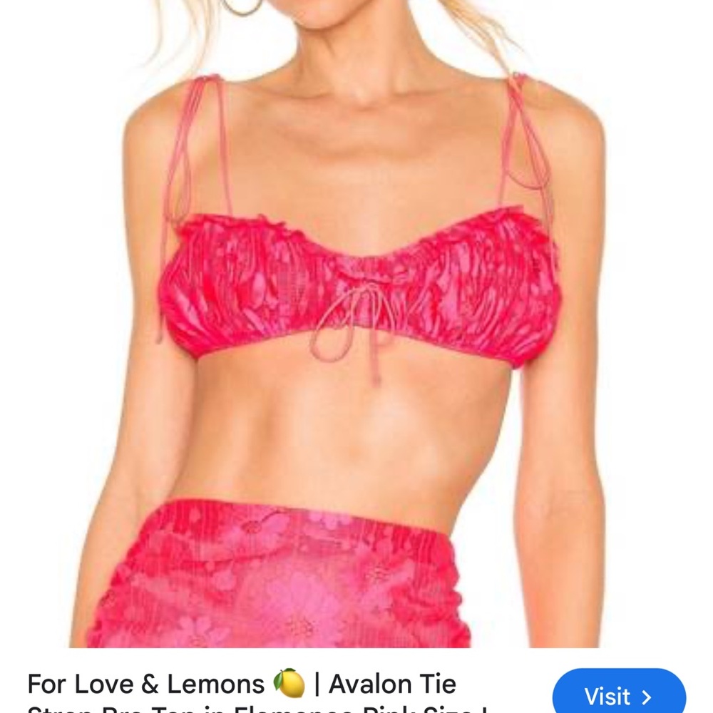 NWT For Love and Lemons Top